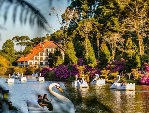 Charmosa Casa 3 Quartos Lago Negro Gramado Exterior foto